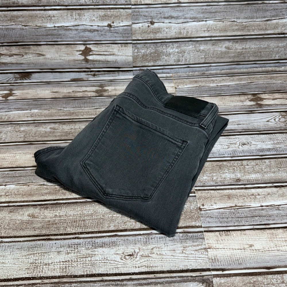 Paige Federal Slim Straight Jeans Charcoal Grey Size 32x32 Denim Pants